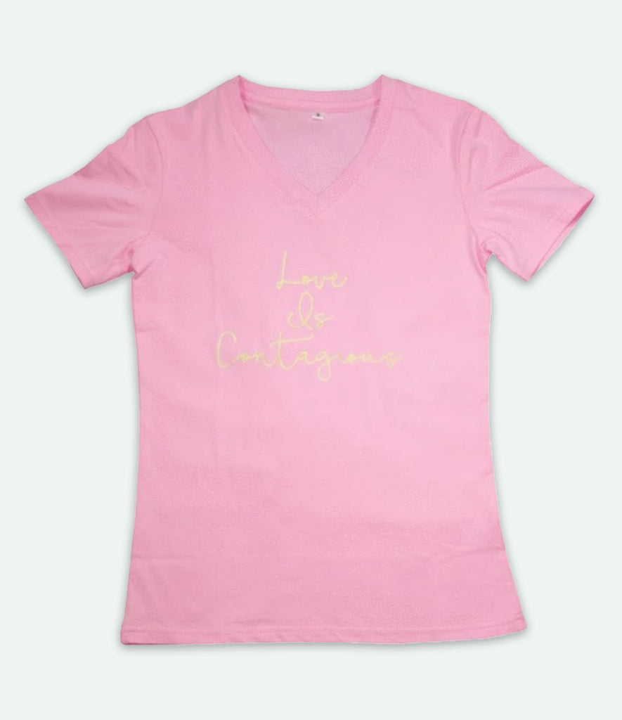 Love is Contagious T-Shirt - Girl Be Brave