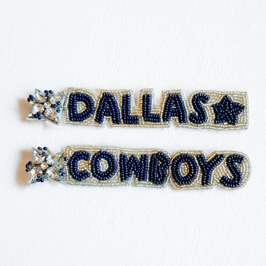 Beaded Cowboys Earrings - Girl Be Brave