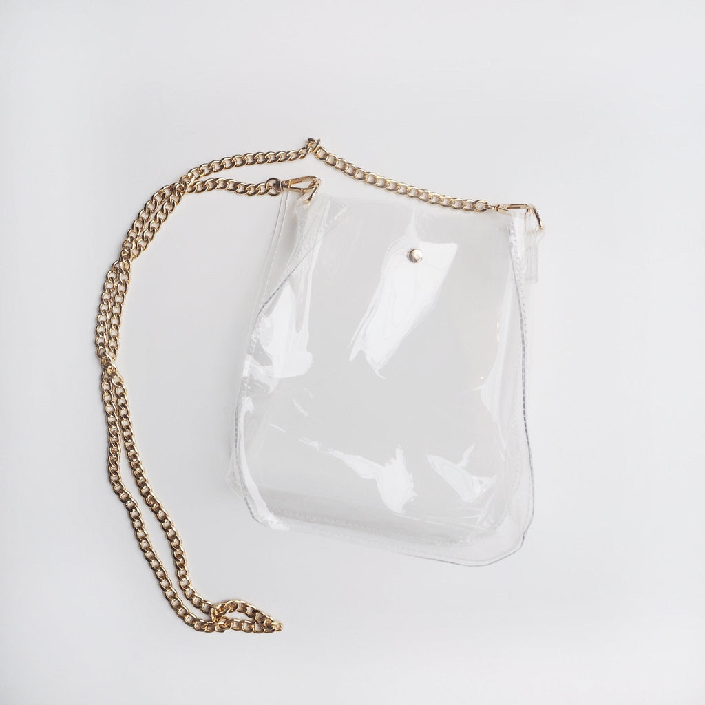 Clear Game Day Saddle Bag~Clearance - Girl Be Brave