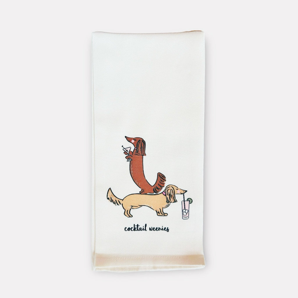 Cocktail Weenies Kitchen Towel - Girl Be Brave