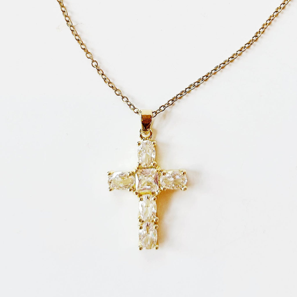 "Cross My Heart" Necklace - Girl Be Brave