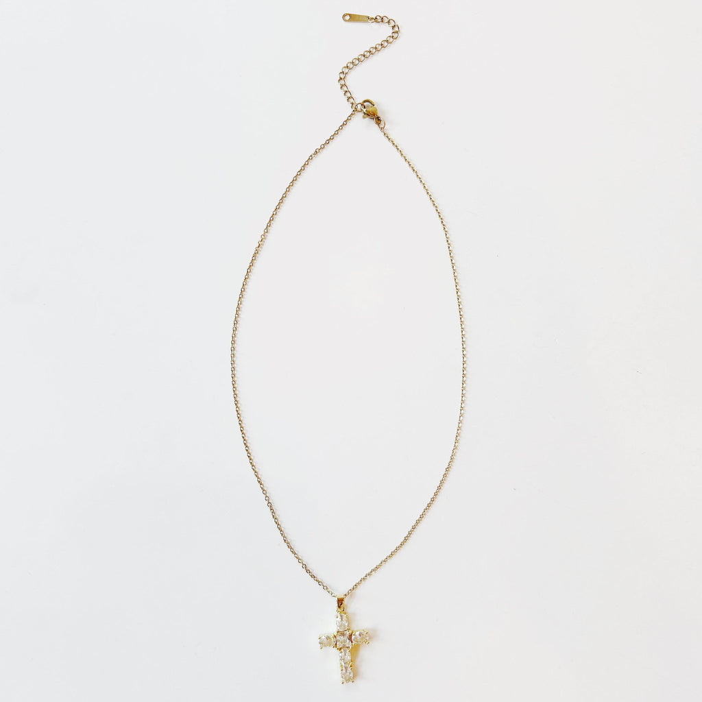 "Cross My Heart" Necklace - Girl Be Brave