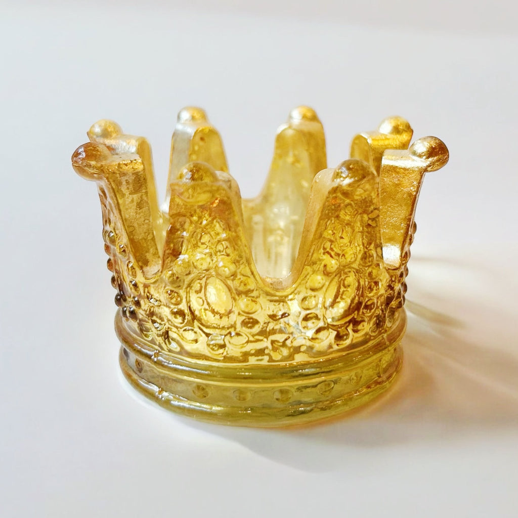 Crown Jewelry Tray Tea Candle Holder - Girl Be Brave