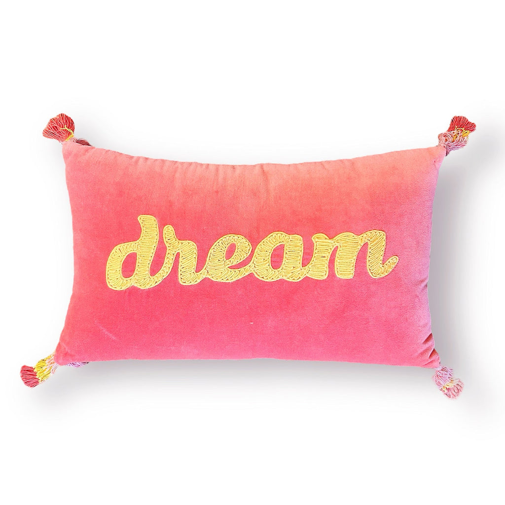 Dream Tassle Pillow - Girl Be Brave