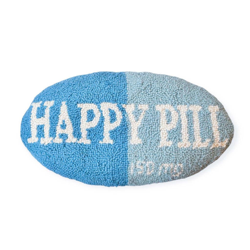 Hooked Happy Pill Pillow - Girl Be Brave