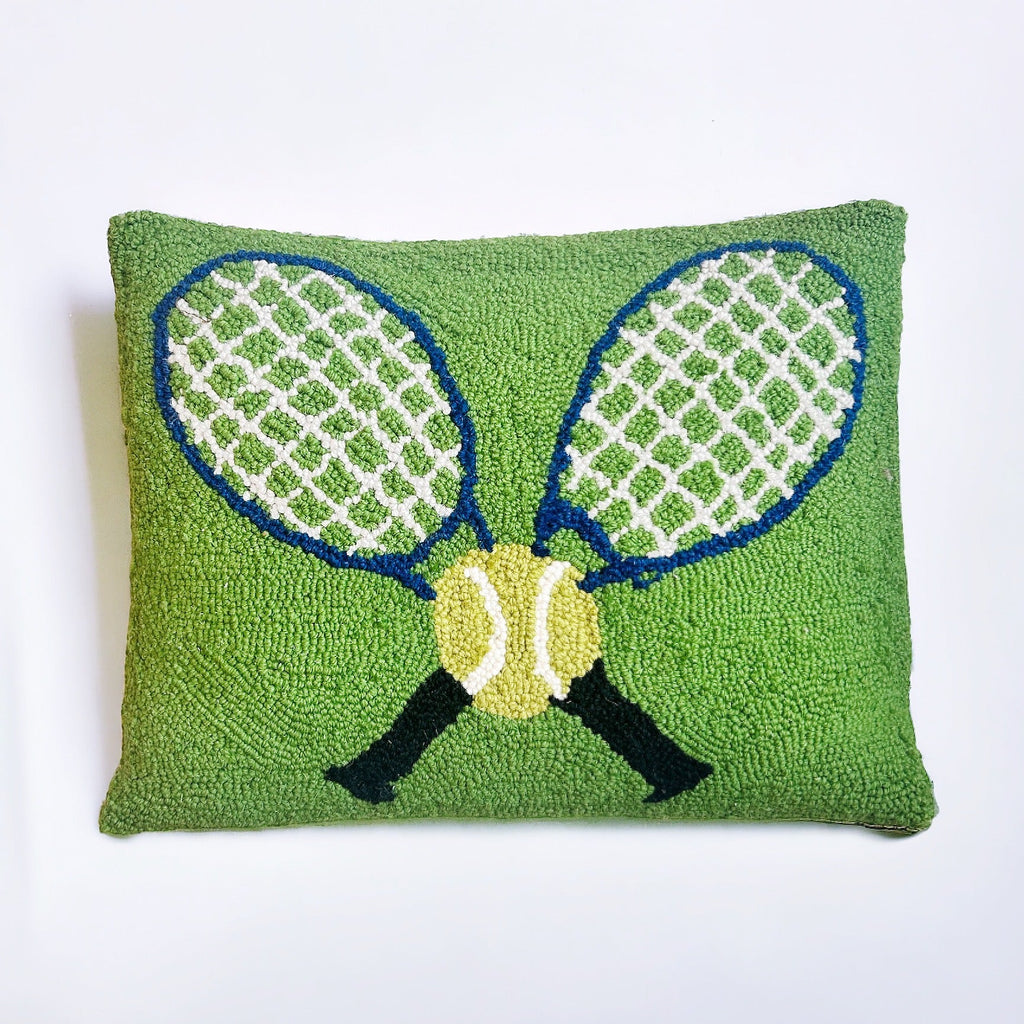 Hooked Tennis Racket Pillow - Girl Be Brave