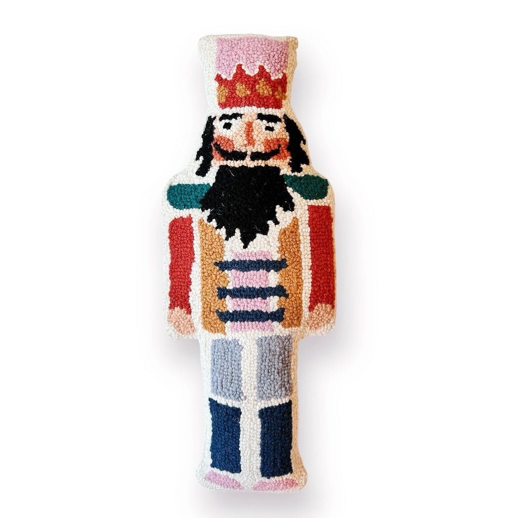 Nutcracker Hooked Pillow - Girl Be Brave