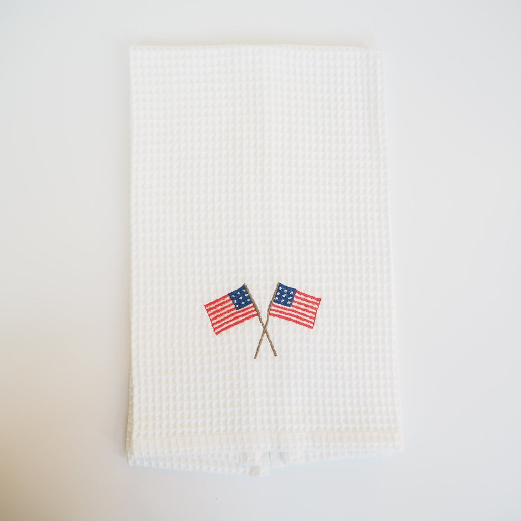 Patriotic Kitchen Towels - Girl Be Brave