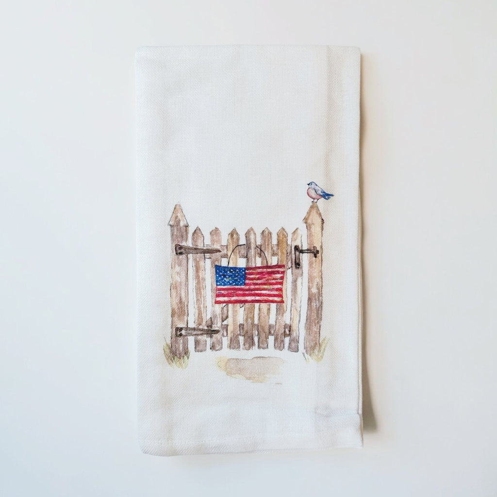 Patriotic Kitchen Towels - Girl Be Brave