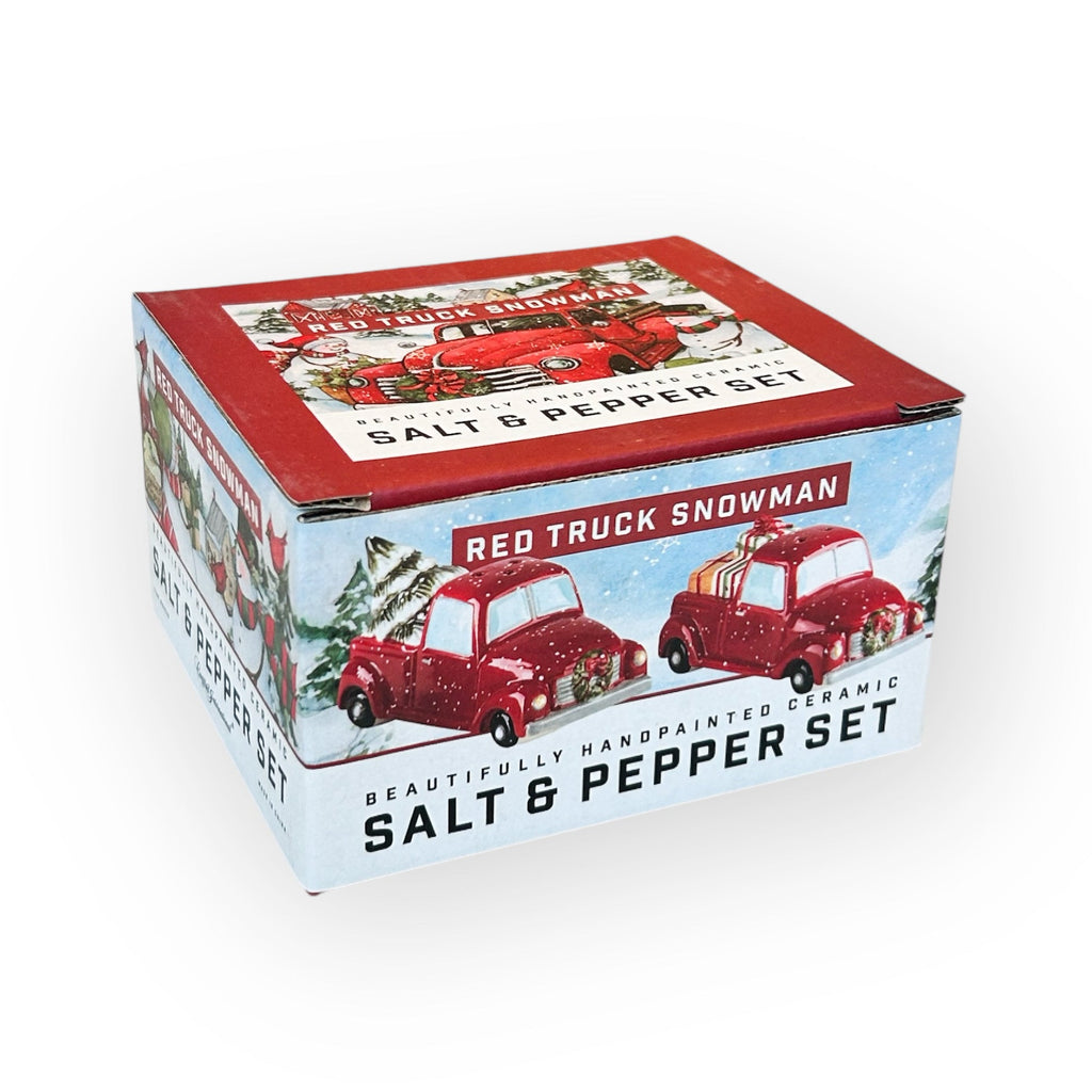 Red Truck Salt & Pepper Set - Girl Be Brave