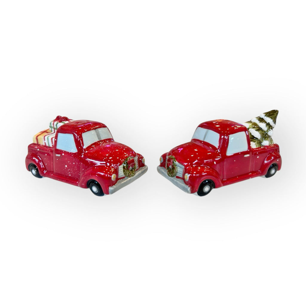 Red Truck Salt & Pepper Set - Girl Be Brave