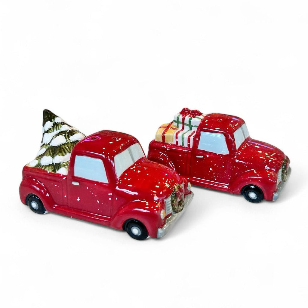 Red Truck Salt & Pepper Set - Girl Be Brave