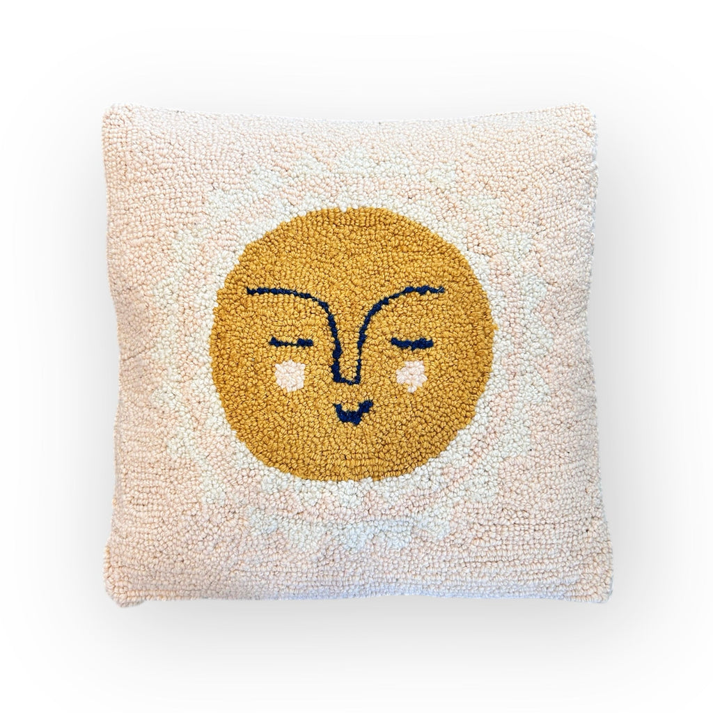 Sun Hooked Pillow - Girl Be Brave