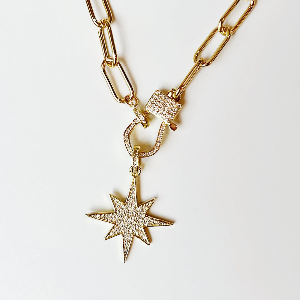 Twinkling Starburst Necklace - Girl Be Brave