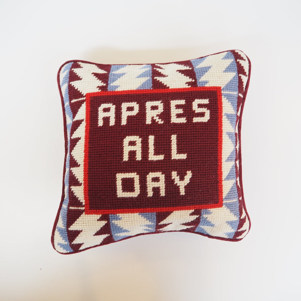 Apres All Day Ski Hooked Pillow - Girl Be Brave