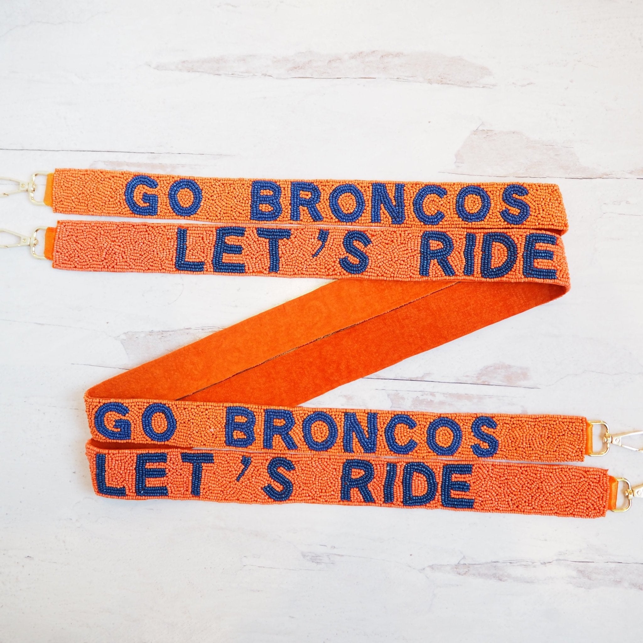 Beaded Broncos 