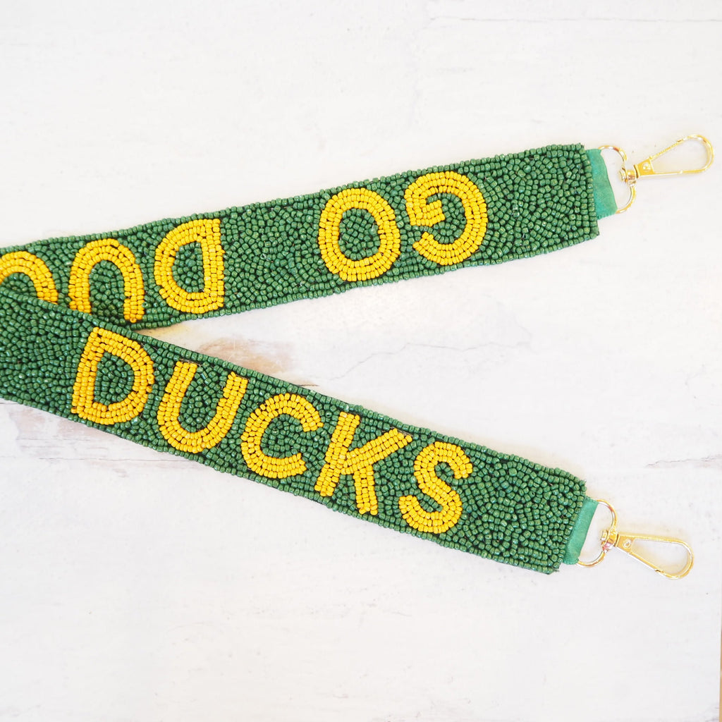 Beaded Ducks Purse Strap - Girl Be Brave