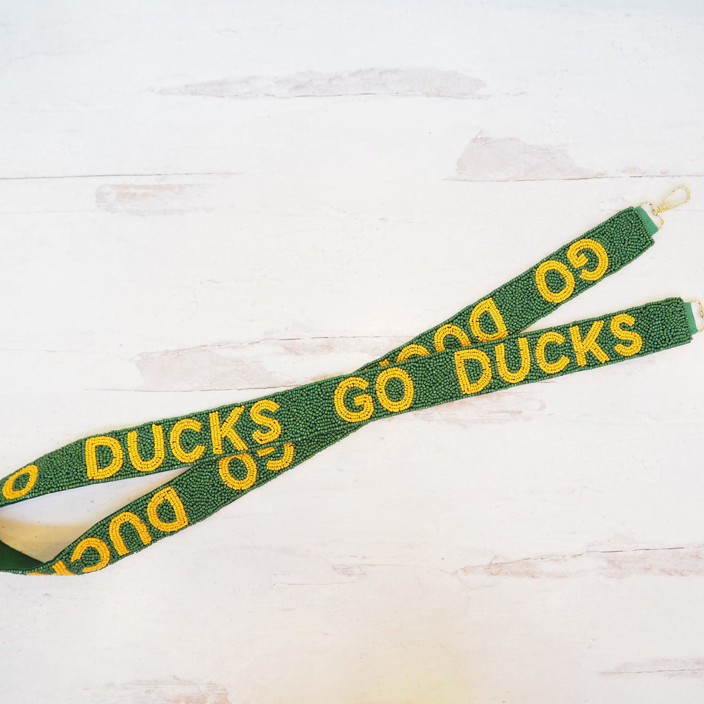 Beaded Ducks Purse Strap - Girl Be Brave