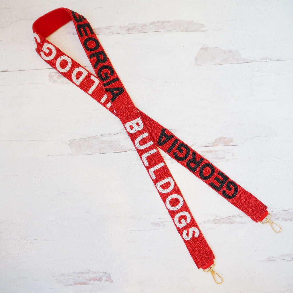 Beaded Go Dawgs Purse Straps - Girl Be Brave