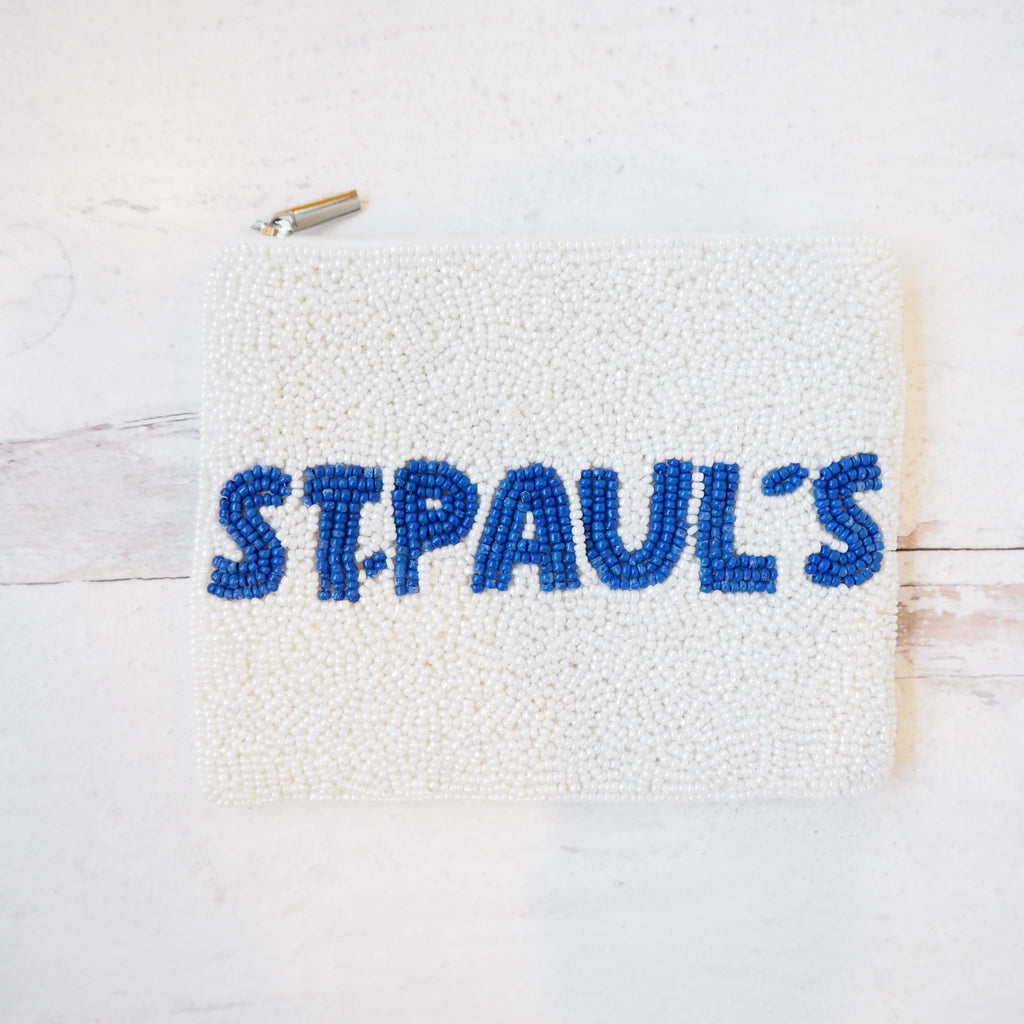 Beaded St. Paul's Zip Wallet - Girl Be Brave