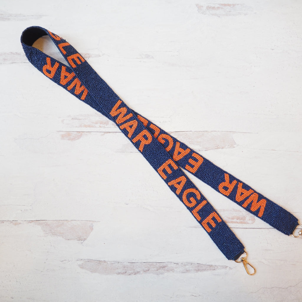 Beaded War Eagle Purse Straps - Girl Be Brave