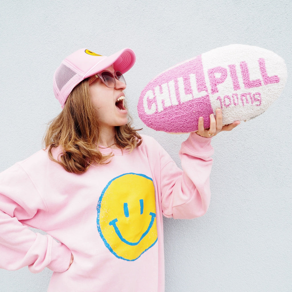 Chill Pill Pillow - Girl Be Brave