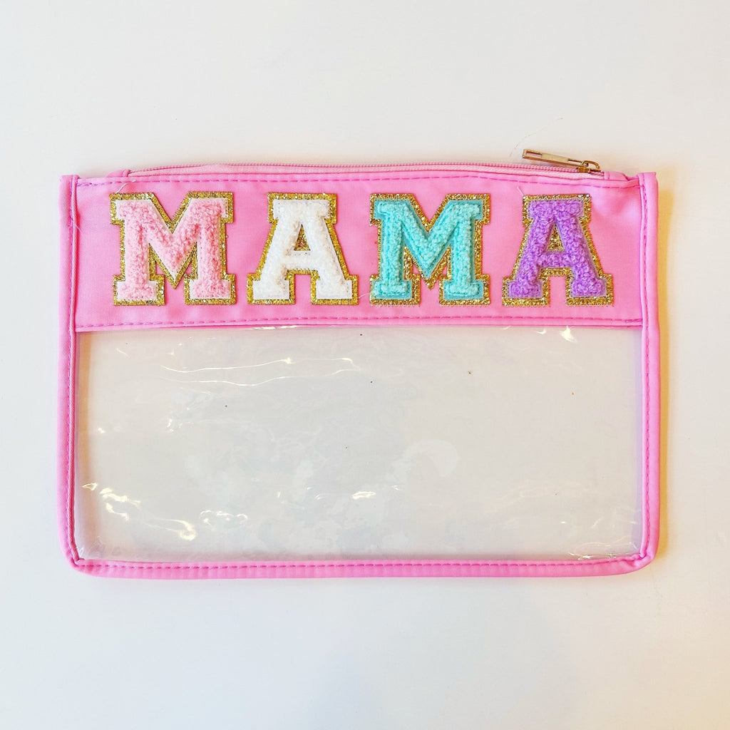 Fuzzy Patch MAMA Travel Bag - Girl Be Brave