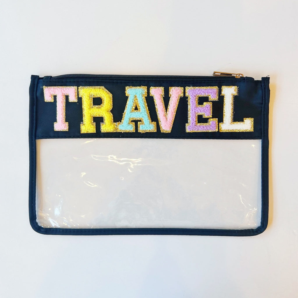 Fuzzy Patch Travel Bag - Girl Be Brave