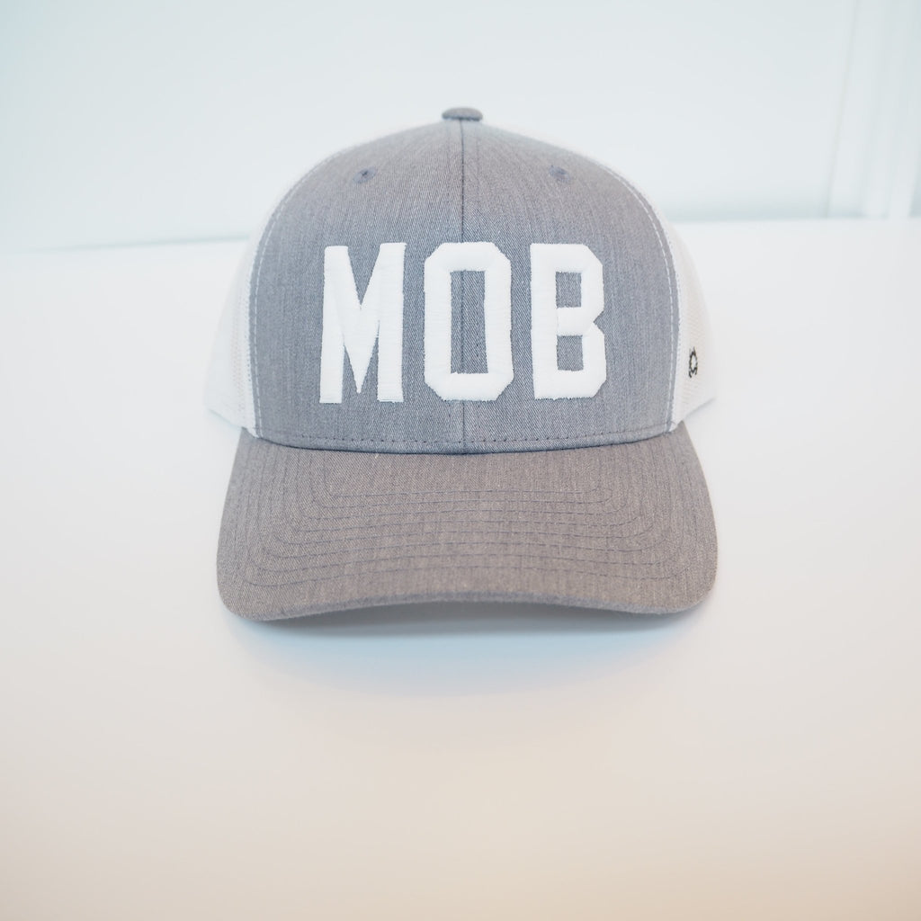 Grey MOB Hat - Girl Be Brave