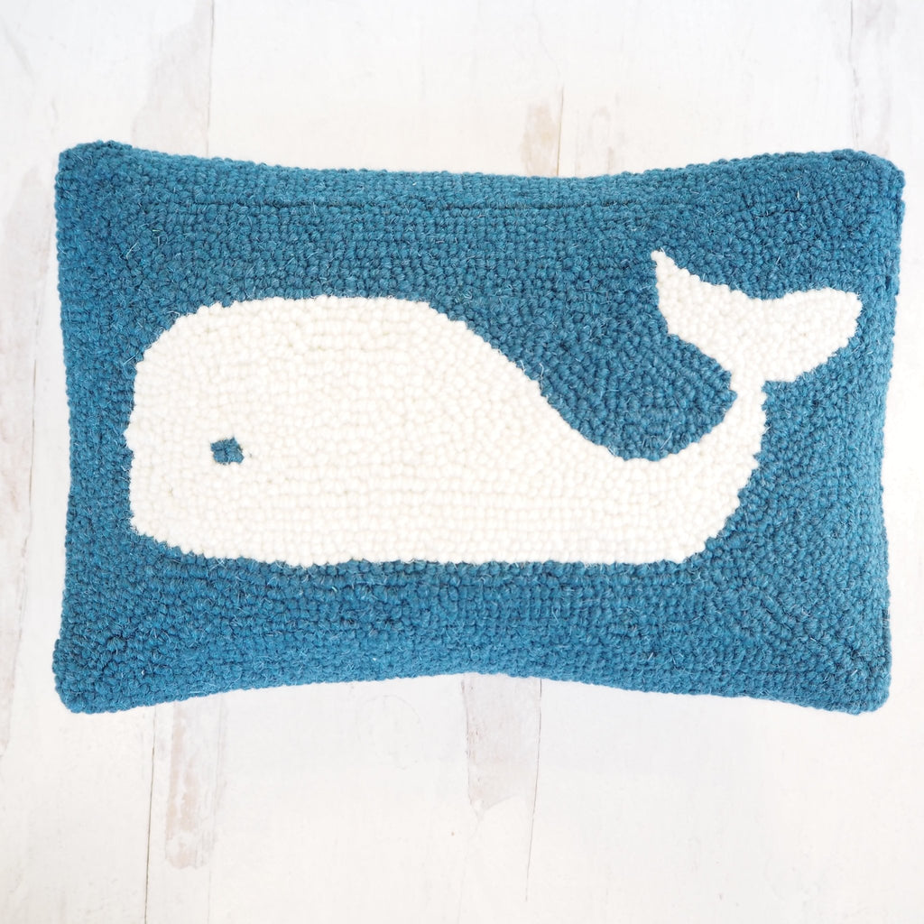 Hooked Whale Pillow - Girl Be Brave