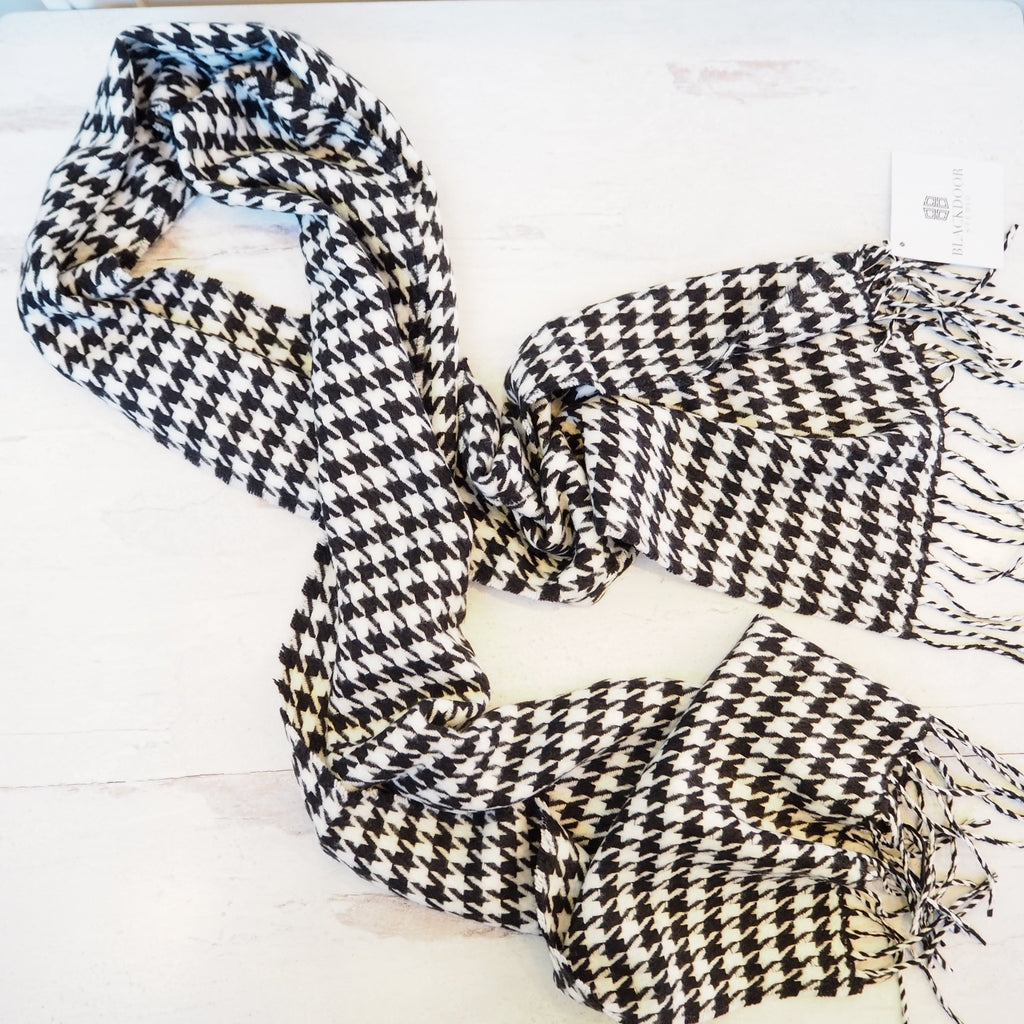 Houndstooth Scarf - Girl Be Brave