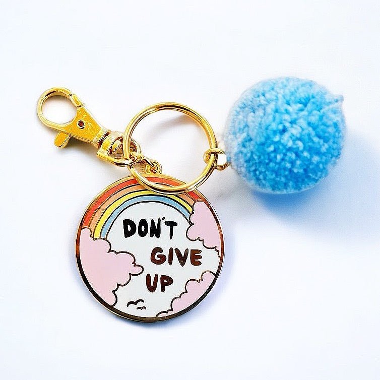 Little Arrow Don't Give Up Keychain - Girl Be Brave