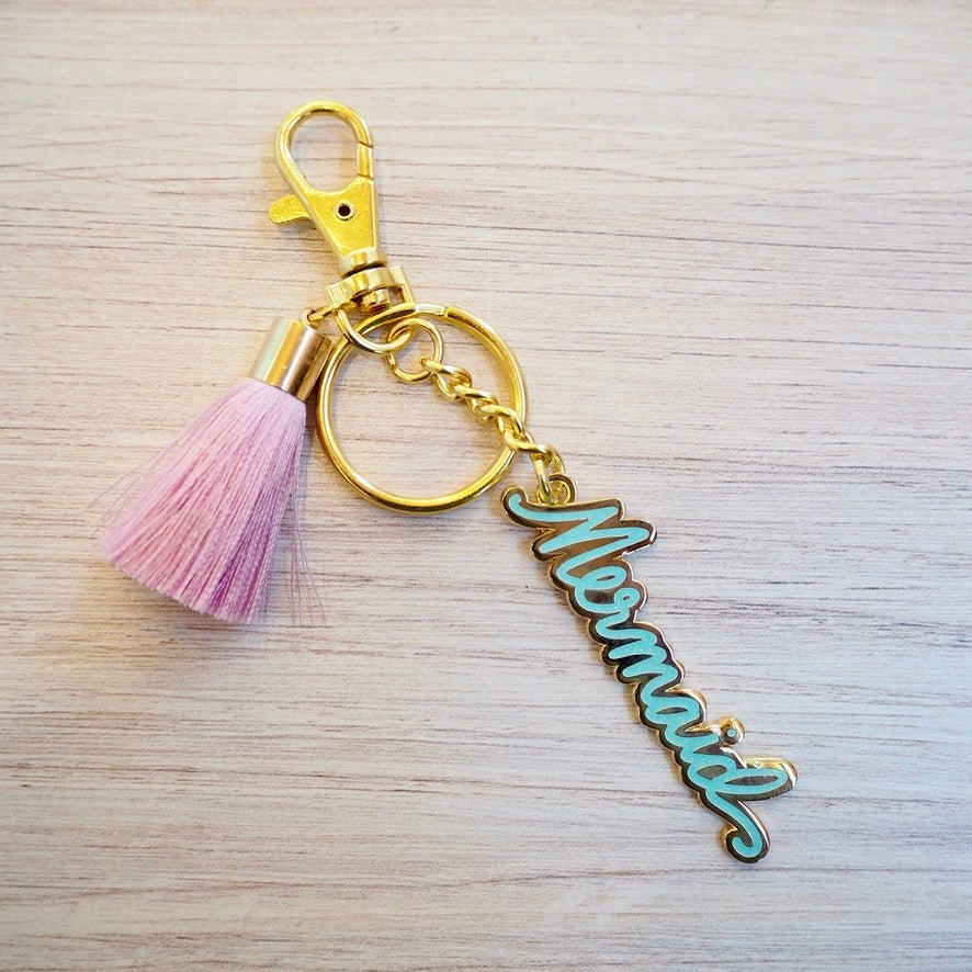 Little Arrow Mermaid Keychain - Girl Be Brave