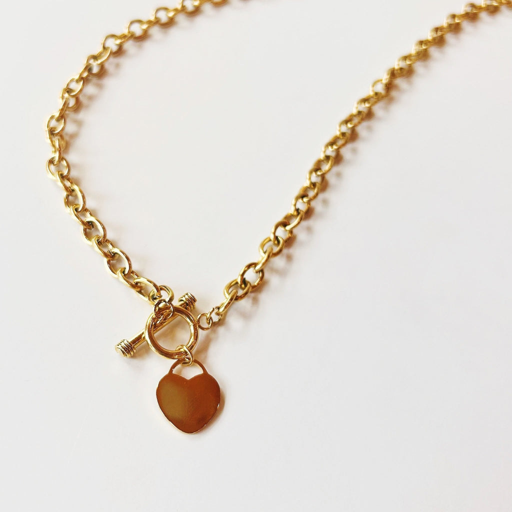 "Little Moments" Heart Necklace - Girl Be Brave