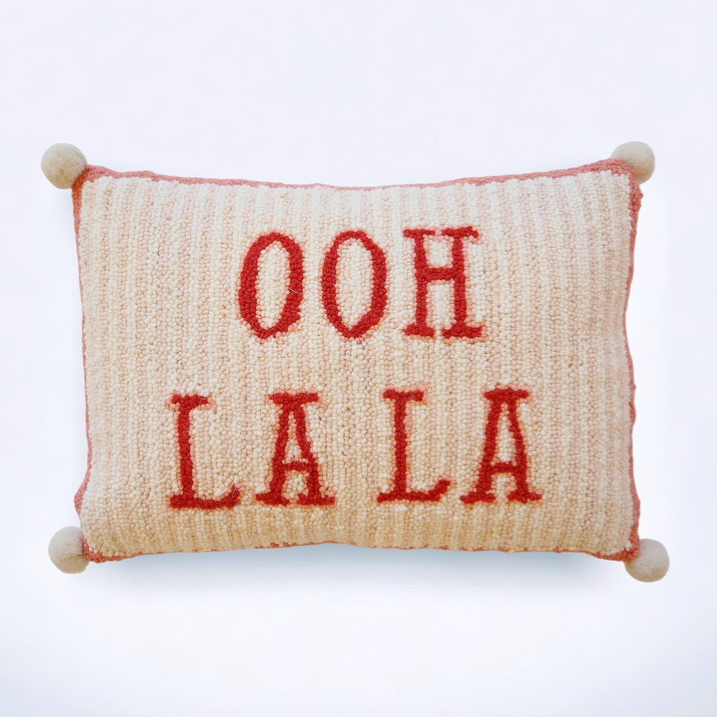 Ooh La La Hooked Pillow - Girl Be Brave