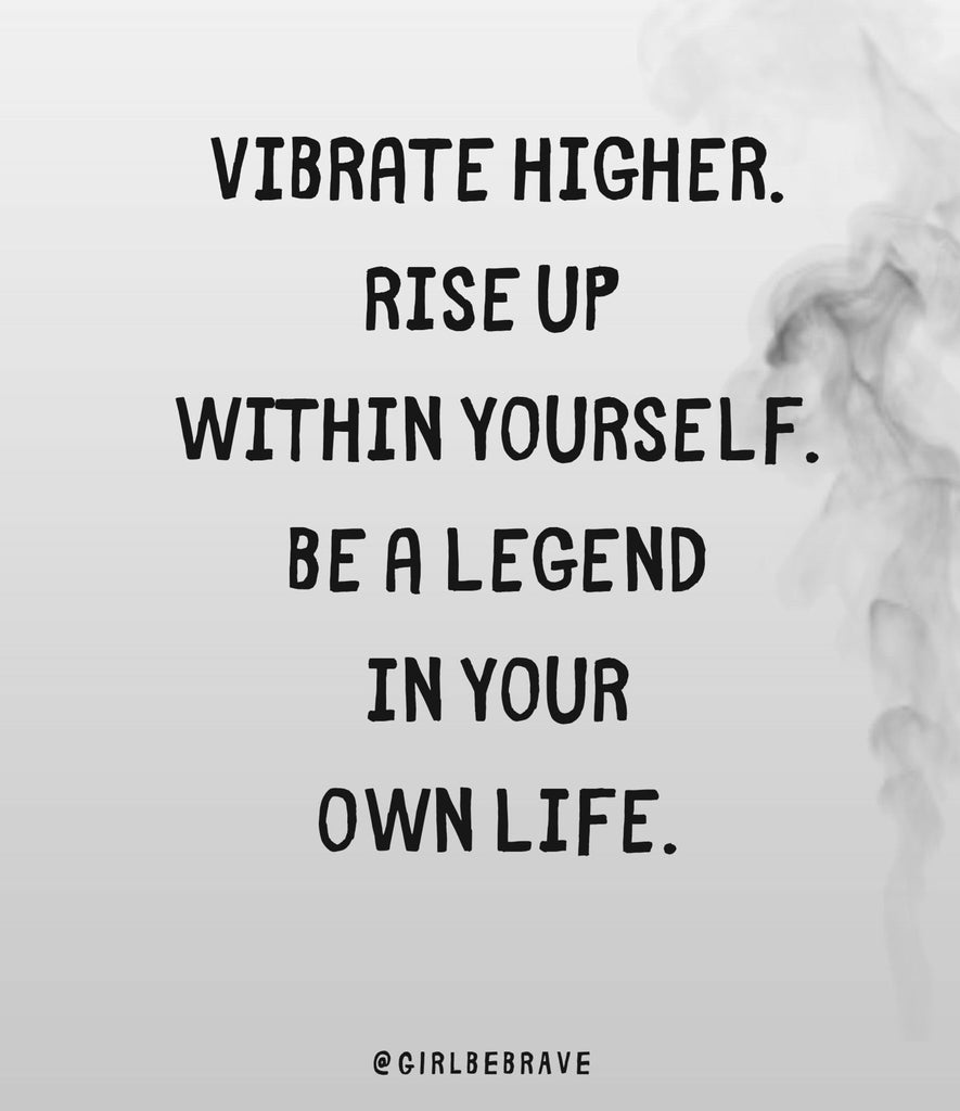 Vibrate Higher Poster - Girl Be Brave