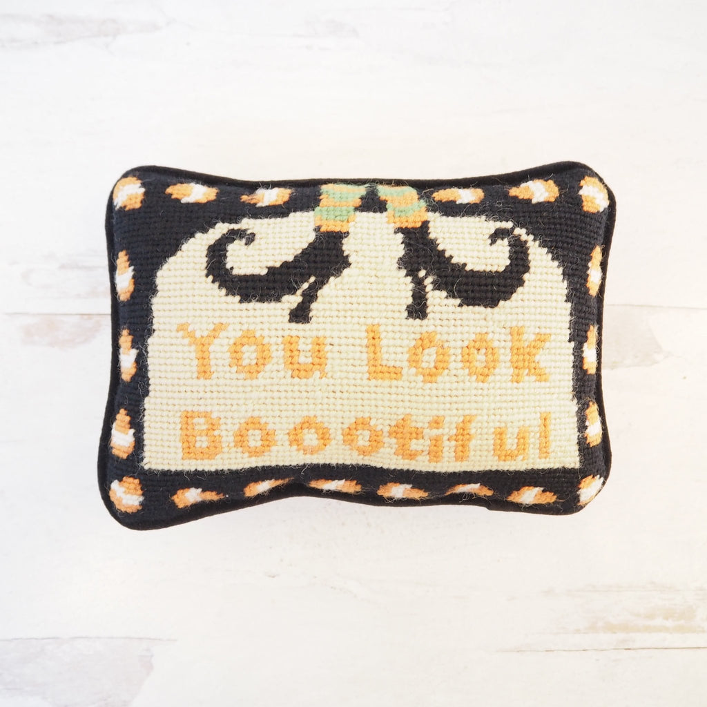 You Look Bootiful Halloween Pillow - Girl Be Brave